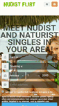 Mobile Screenshot of nudistflirt.com